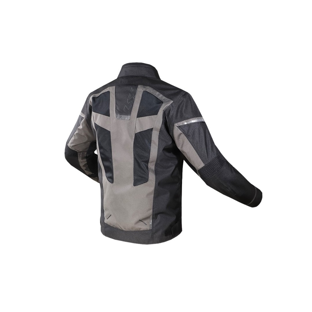 CHUMPA SCOUT MAN LS2 NEGRO/GRIS