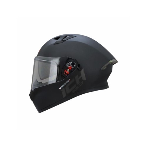 CASCO NEGRO MATE SOLID ICH 503