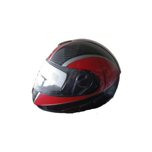 CASCO HONDA ESSENTIAL BLK/RED DOBLE PRO