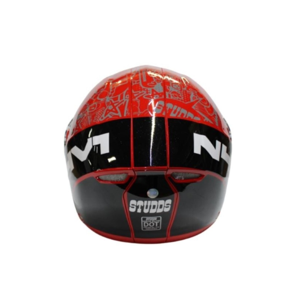 CASCO N4VI ROJO MODULAR