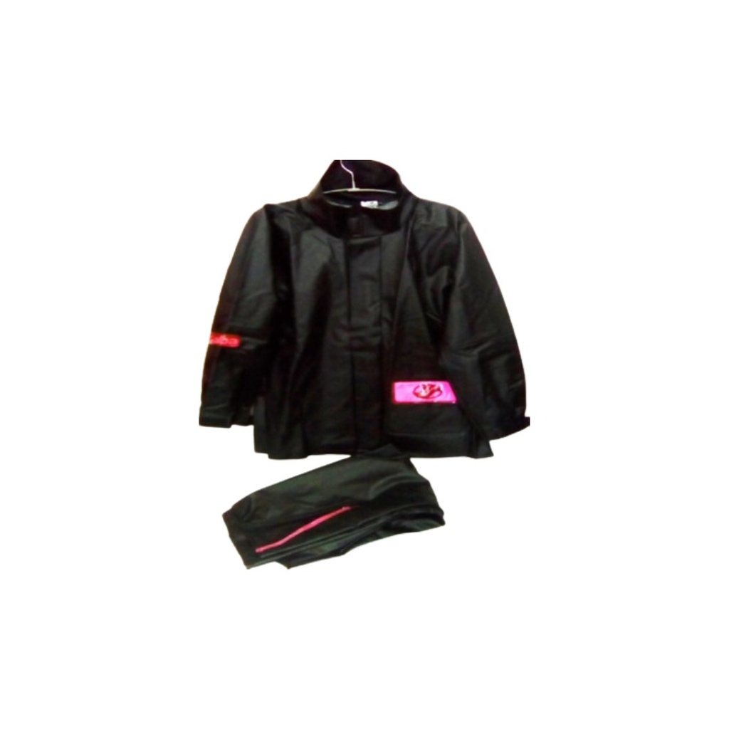 IMPERMEABLE PVC NEGRO P/MUJER