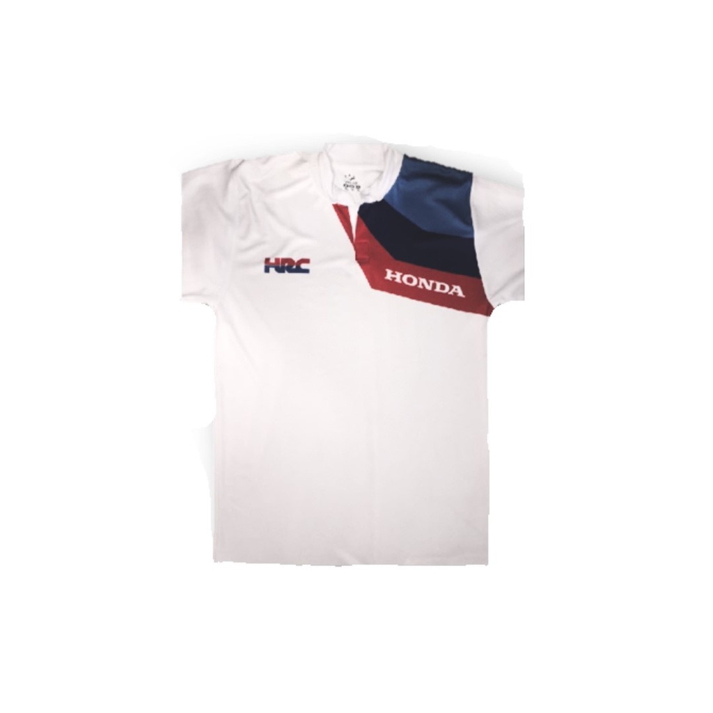 PLAYERA POLO BLANCA MULTICOLOR HRC