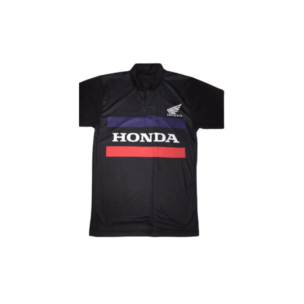 PLAYERA HONDA PLAQUET NEGRA