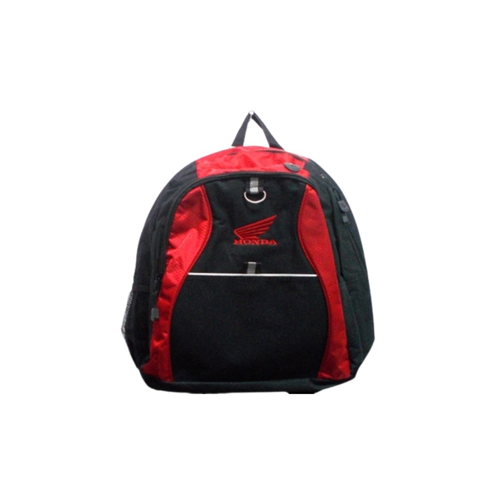 MOCHILA NEGRA ROJA PORTAND COMPANY