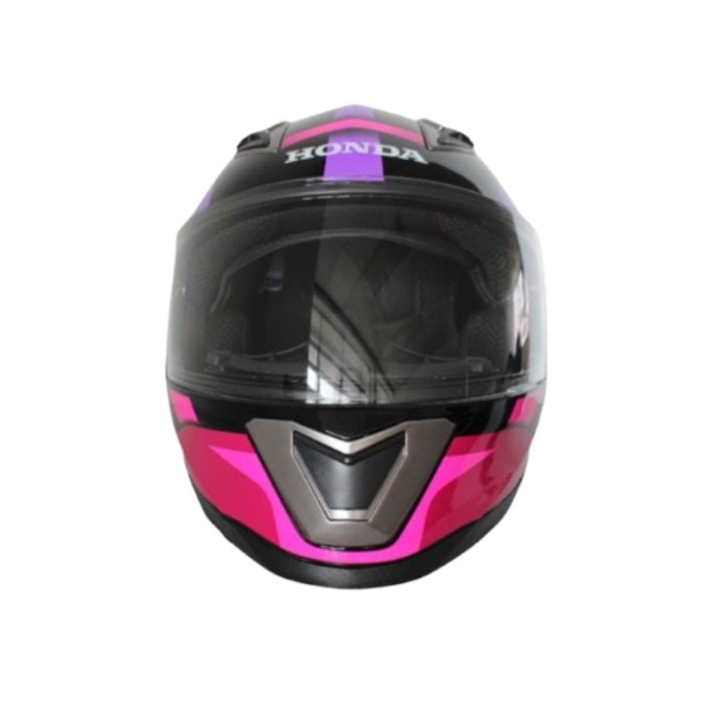 CASCO HONDA BUGSTER NEG/FUCSIA