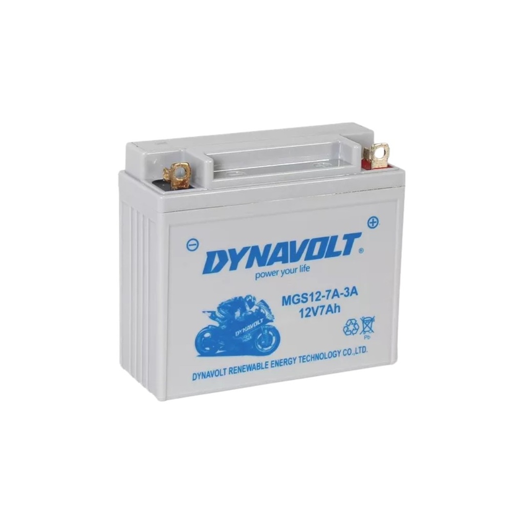 BATERIA GEL 12N7A-3A DYNAVOLT