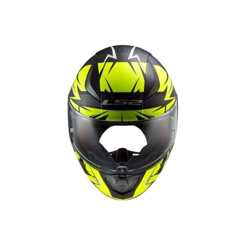 CASCO LS2 RAPID CHROMO NEGRO M/AMARIL