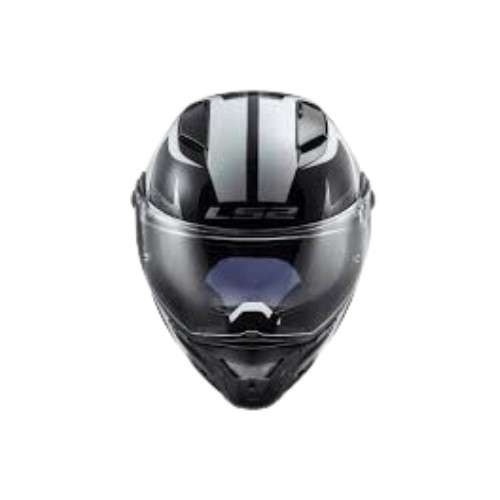 CASCO FF324 METRO EVO NEGRO BRILLANTE