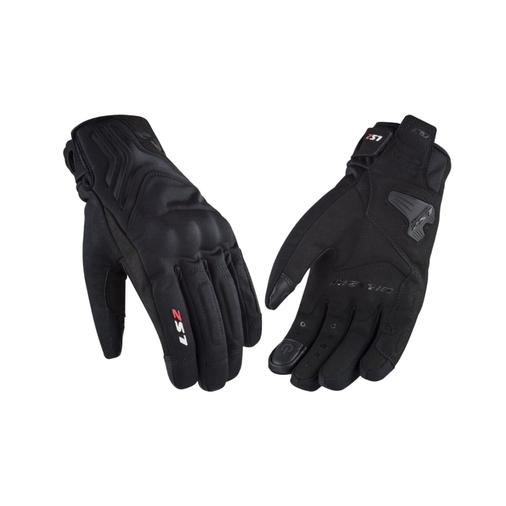 GUANTES JET ll MAN LS2 NEGRO