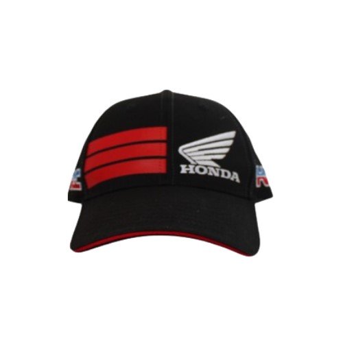 GORRA HONDA NEGRA-FRANJAS