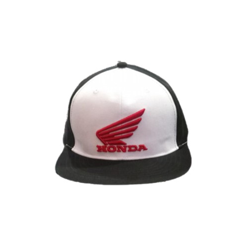 GORRA NEGRO/BLANCO LOGO HONDA