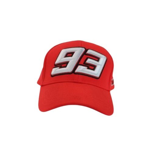 [14437-999-FH] GORRA ROJA CON NUMERO 93