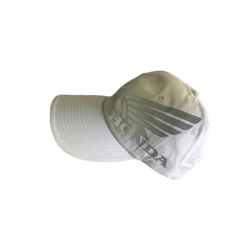 [M-R7648B] GORRA ALA ESTAMPADO WHITE