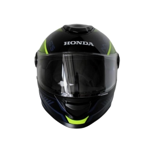 CASCO HONDA PATRUN NEGRO/AMARILLO